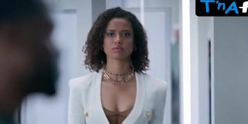 Gugu Mbatha-raw Butt Scene  in Lift