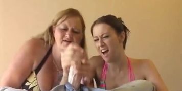 Mom And Teen Milk Off This Young Guys Thick Rod