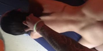 Fucking my asian gf doggystyle