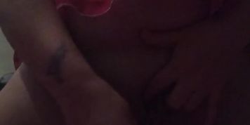 Big tits, big dildo