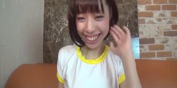Shion Bucktooth Jav Teen Debut Movie Dildo And Bj Warm Up For Her Screw