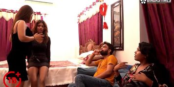 Sexy Horny Indian Girls Tina, Sreemoye And Priya Fucked By A Stranger (Mia D Coccinelle)