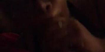 Bbw ebony gives sloppy head in hotel