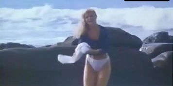 Shannon Tweed Breasts,  Thong Scene  in Lethal Woman