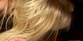 Squirting ensues minutes after Jada Fire and Angela Stone initiate the hardcore