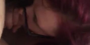 Sucking him dry 