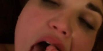 Ex girlfriend sucking my dick and sucking her toes until I cum