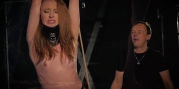 Hardcore BDSM and bondage fetish sex for teen in submission