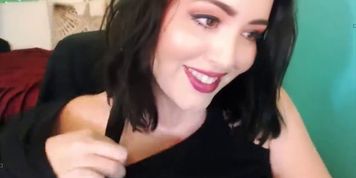 Curvy girl with tender voice and phat white ass