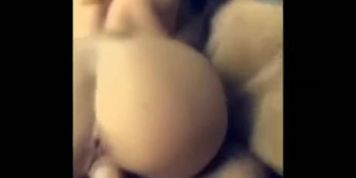 Fucking my gf bareback