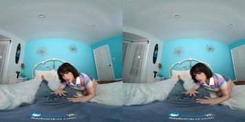 Natural Latina Chick Liv Wild Fucking Before Taking SAT