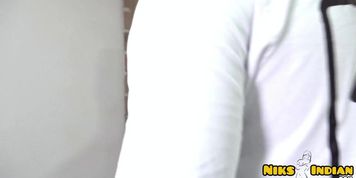 Interracial adult content featuring hijabi performer (Niks Indian)