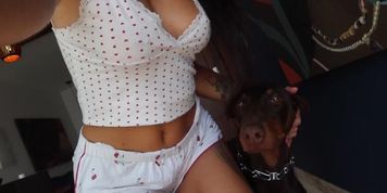 Good morning from me and Macarena! by charliefoxxxxx2 from OnlyFans | Coomer