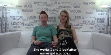 Lesbian Action At Casting