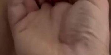 Stroking my clit while he fingers me to orgasm (Eva Elfie)