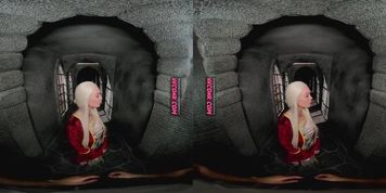 VR Conk Game Of Thrones XXX Parody with Lilly Bell as Rhaenyra Targaryen VR Porn