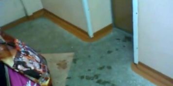 Elevator Cum on Girl's Ass