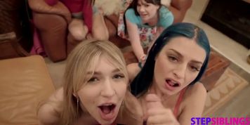 "i want to take his virginity" sister and bff screw me in front of friends