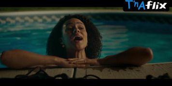 Nathalie Emmanuel Sexy Scene  in Holly Slept Over