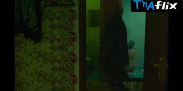 Zukhara Sanzysbay Butt Scene  in Convenience Store