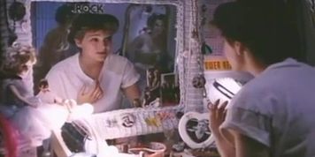 Lea Thompson Underwear Scene  in The Wild Life