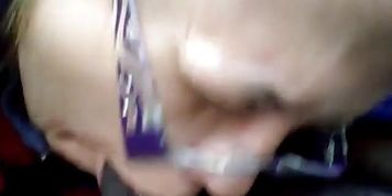 Car head from Milf hooker