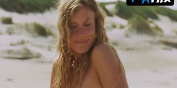 Sophie Hilbrand Breasts,  Bush Scene  in Summer Heat