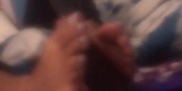 Ebony Redbone First Footjob