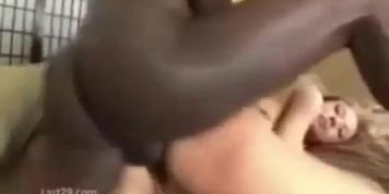 Teen Screams for monster dick