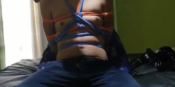 jock being seriously gagged