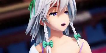 TOUHOU MMD Sakuya Gokuraku_Zyoudo
