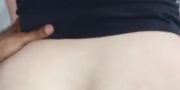 Black Nut In White Ass