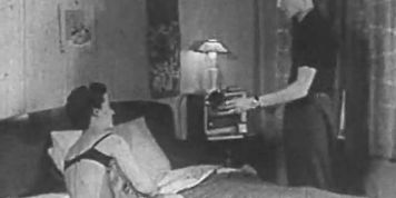 DELTAOFVENUS - Authentic Vintage Porn 1950s - Shaved Pussy, Voyeur Fuck (Isis Taylor)