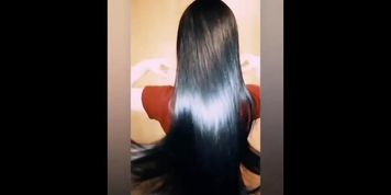Silk long hair fetish compilation !
