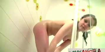 Meek @ng3l@ Shower Masturbation