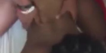 Ebony skinny bitch trained