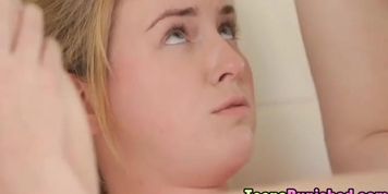 Sweet hottie Jesse Parker getting a rough cock