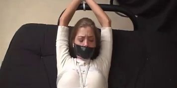 Tracy bound and gagged is boots