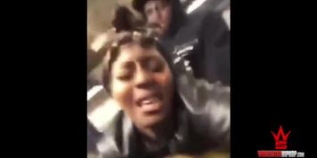Shawty gets fucked in NYC Train station