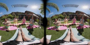 VR Bangers Super Hot Sex With 4 Sexy Schoolgirls VR Porn