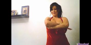 Rachel Aldana - Webcam#112  - Pre Christmas big tits cheer! (Kandy Cole)