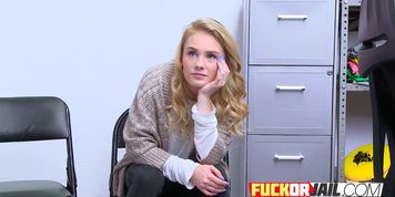 Double fuck is what happens when two hot blonde thieves decide to steal from the pervert guard