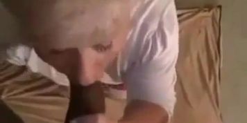 Bbw Cuck wife gets surprise cumshot in mouth from bbc
