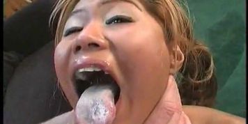 ASIA VIDZ - Big titted asian whore suck and ride anally a giant dick