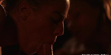 Maximum passion in the threesome sex (Angel Piaff, Eveline Dellai)