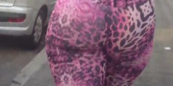 Mega Ass in Spandez
