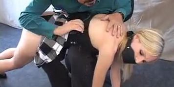 Justine Spanked - maledom