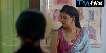 Aayushi Jaiswal Breasts Scene  in Walkman