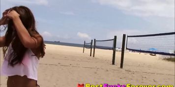 Madcap Teens Beach Volleyball & Pool Group Sex Party