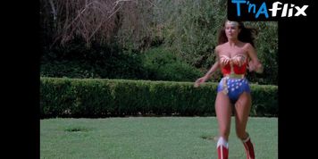Lynda Carter Breasts Scene  in Wonder Woman